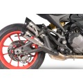 QD Exhaust Twin Gunshot Slip-on system for the Ducati Monster / + (937) 2021+